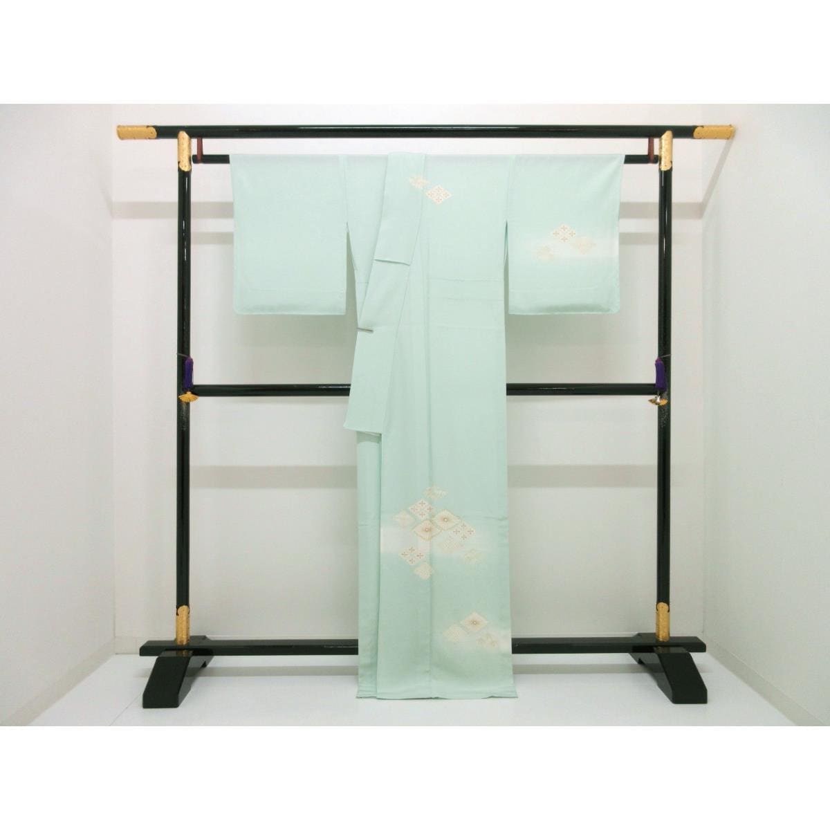 【新品】単衣 訪問着 【吉澤織物】 友禅金彩加工