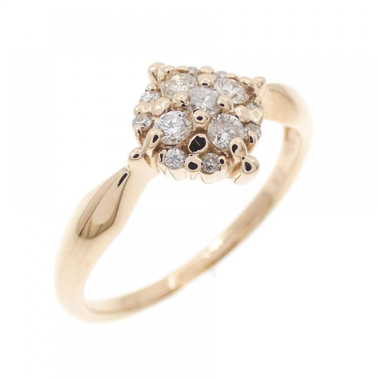 K18PG ダイヤモンド リング 0.20CT