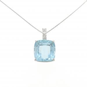 PT900/PT850 アクアマリン ネックレス 28.00CT