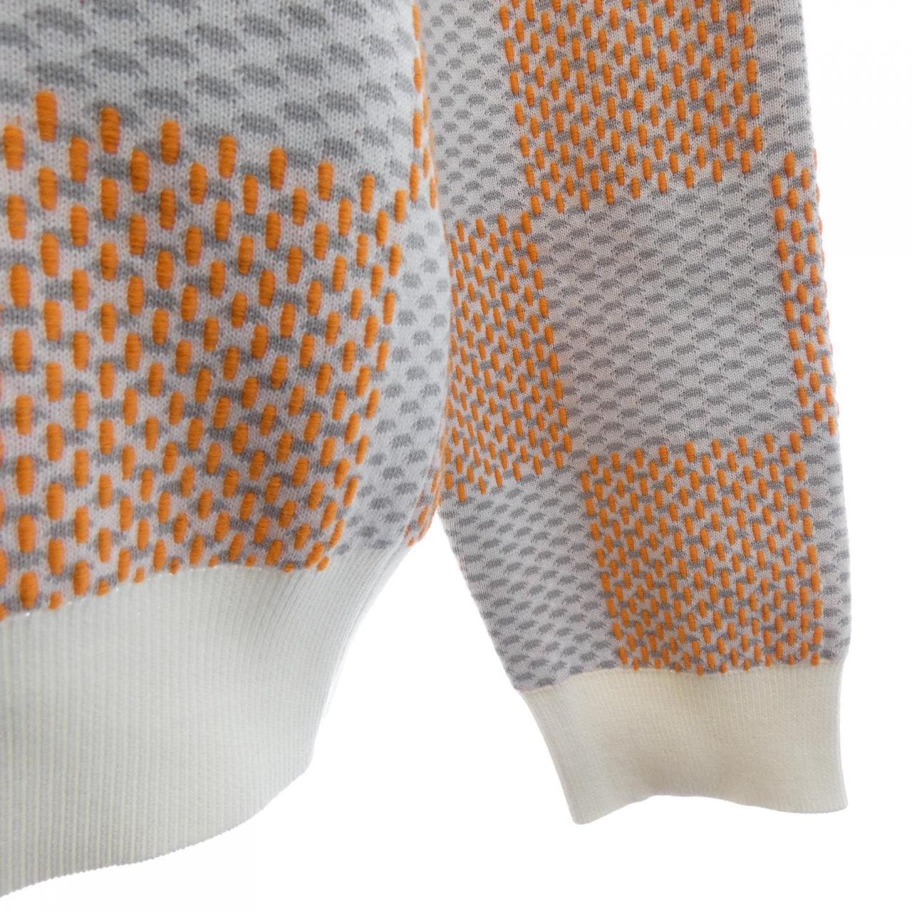 ルイヴィトン LOUIS VUITTON ダミエジャガードコットンプルオーバー HQN81WZ34 ニット