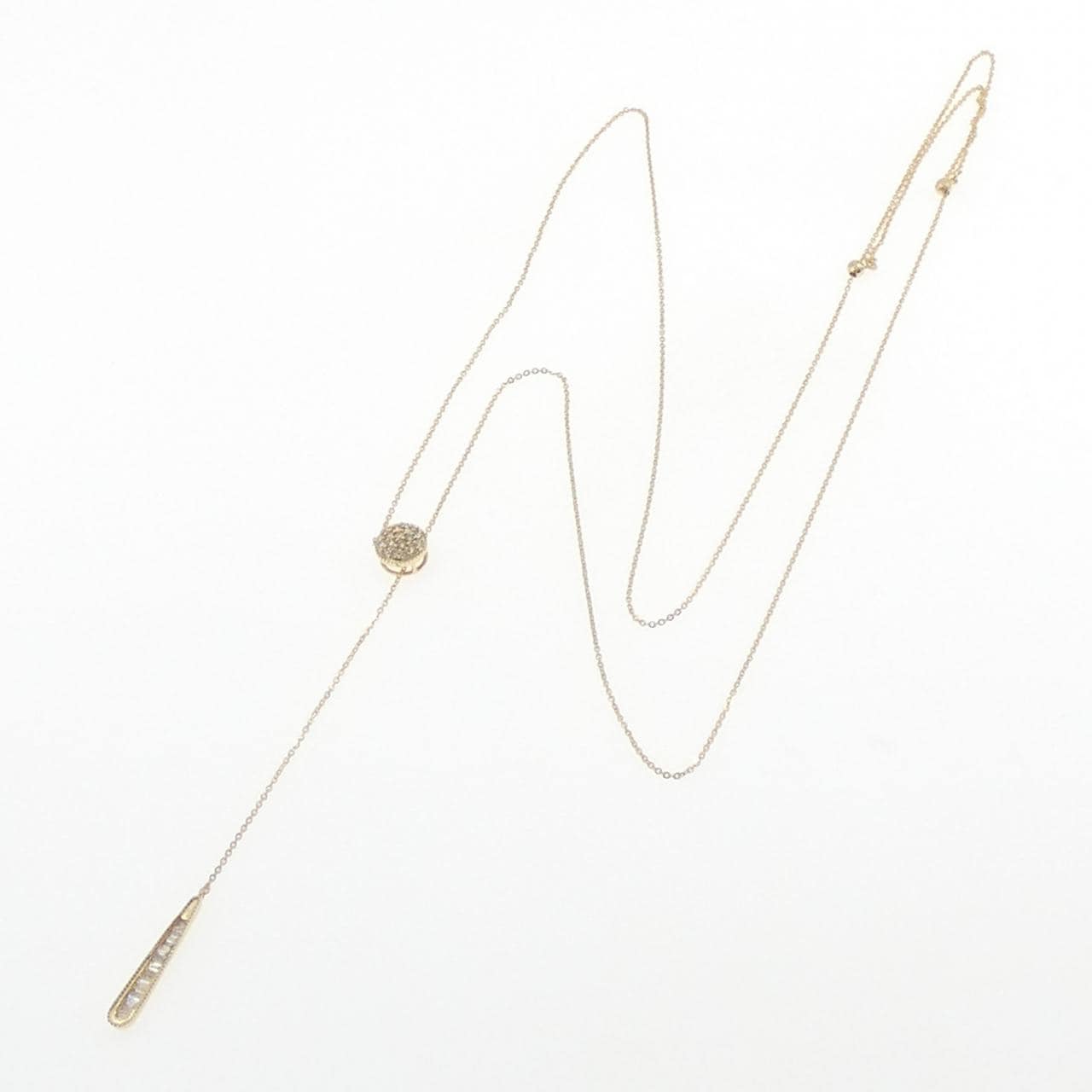 ジーエスティービー ダイヤモンド ネックレス 0.40CT