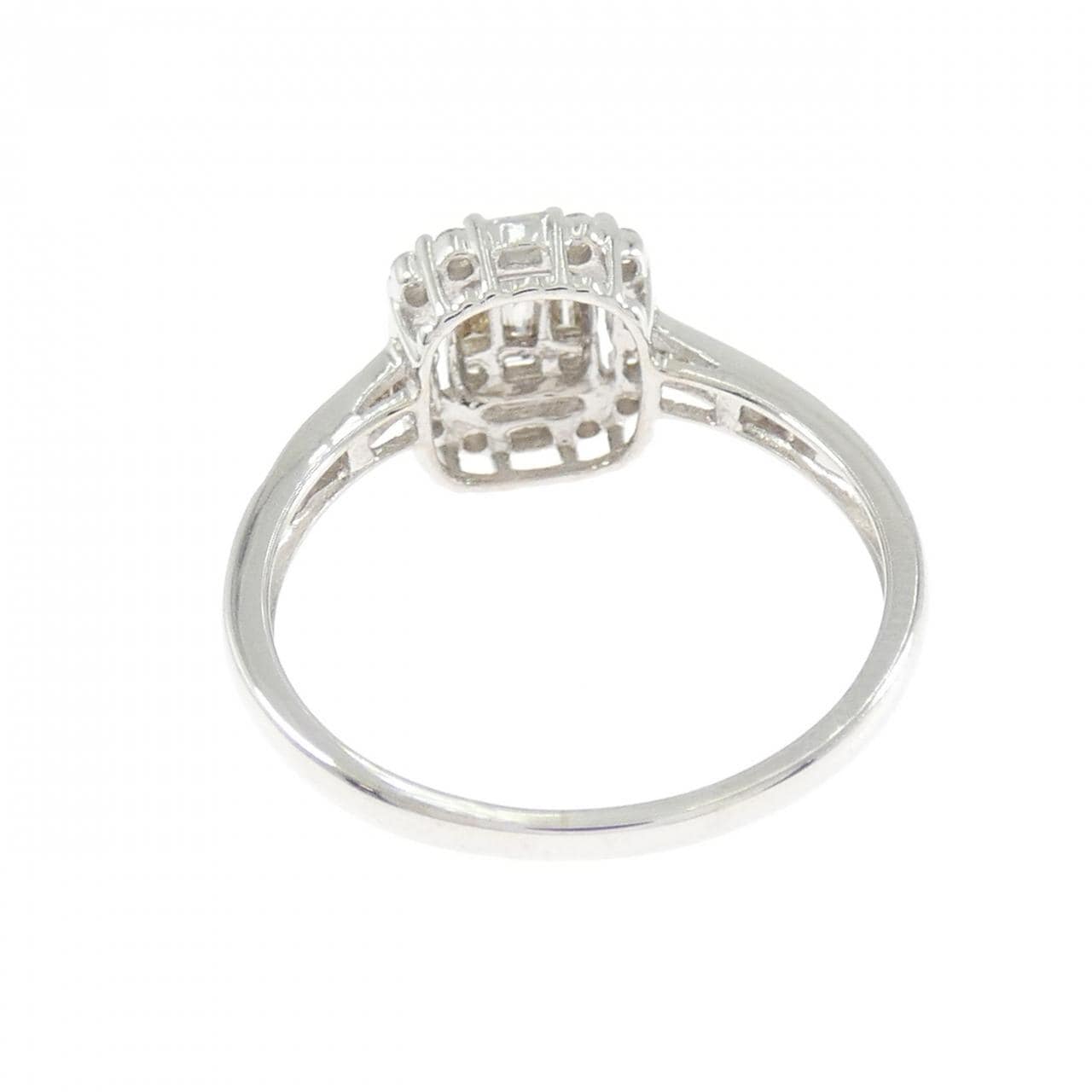 K18WG ダイヤモンド リング 0.30CT