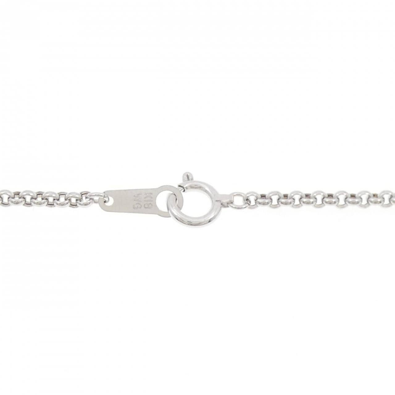 K18WG ネックレス