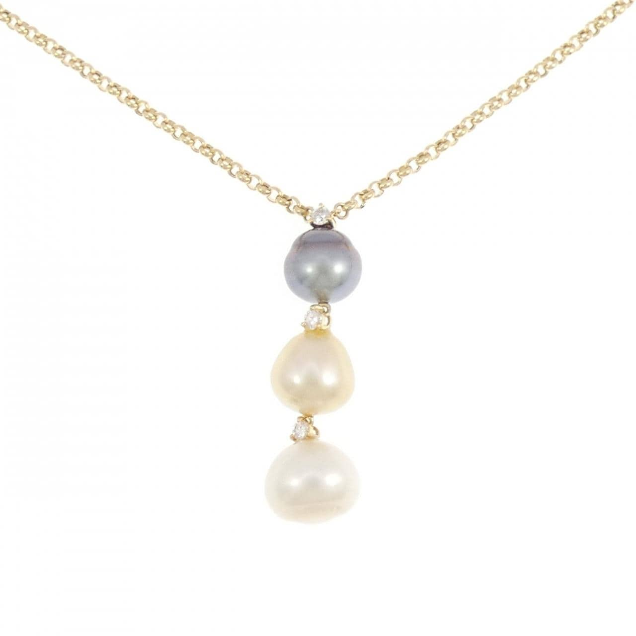 K18YG パール ネックレス