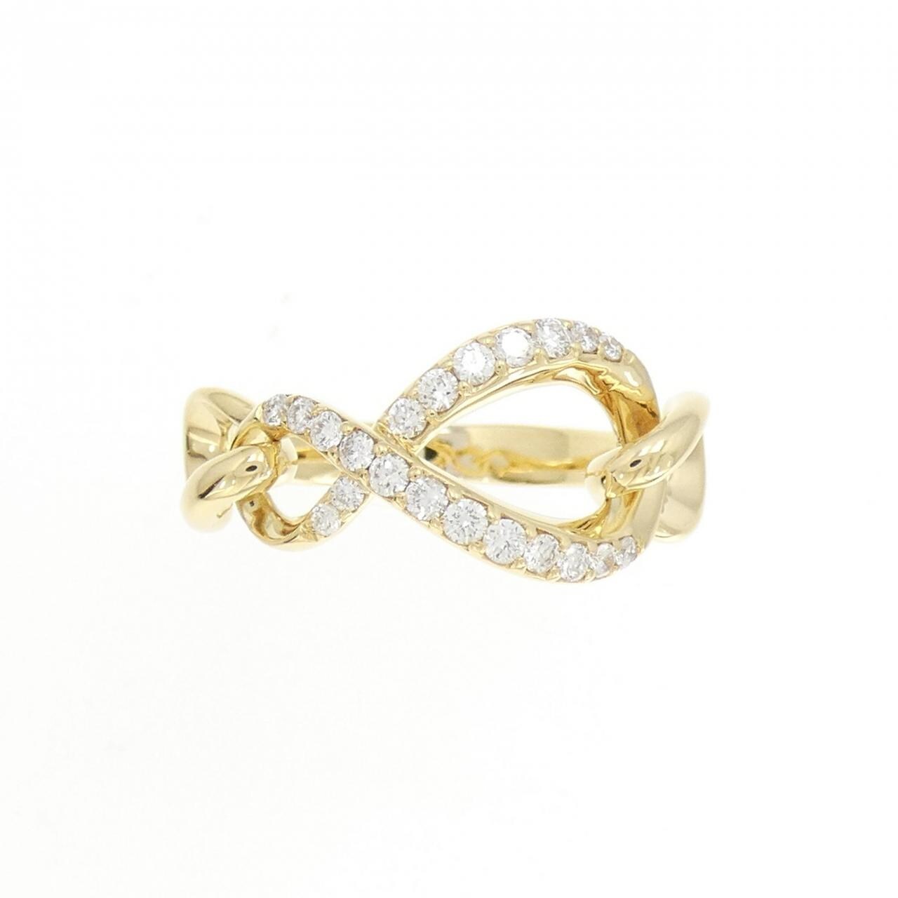 K18YG ダイヤモンド リング 0.30CT