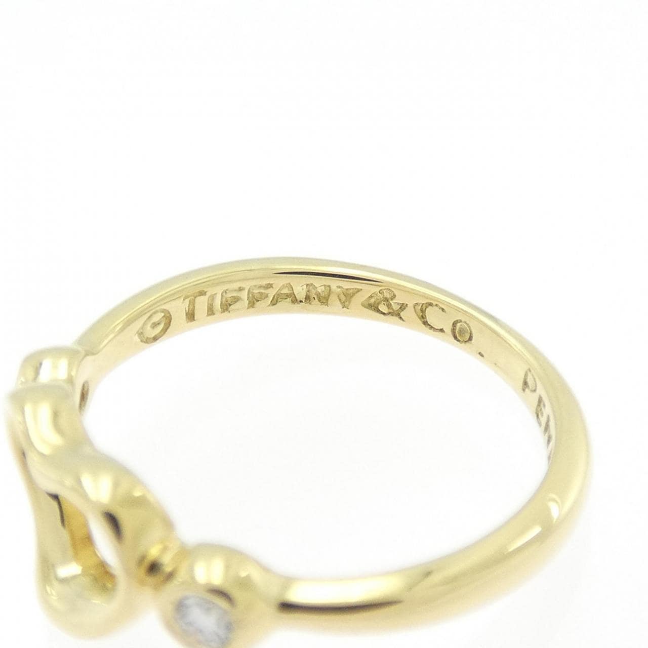 【ヴィンテージ】ティファニー オープンハート リング