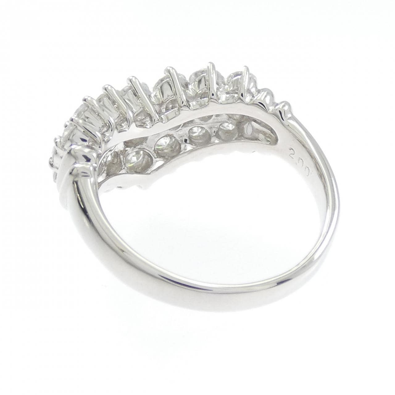 PT900 ダイヤモンド リング 2.00CT