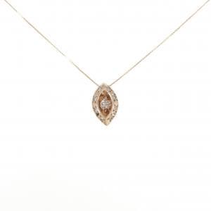 K10PG ダイヤモンド ネックレス 0.20CT