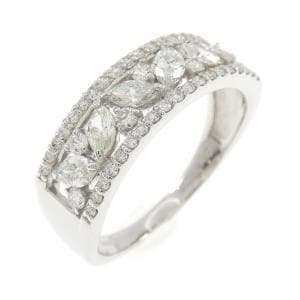 【新品】PT900 ダイヤモンド リング 0.75CT