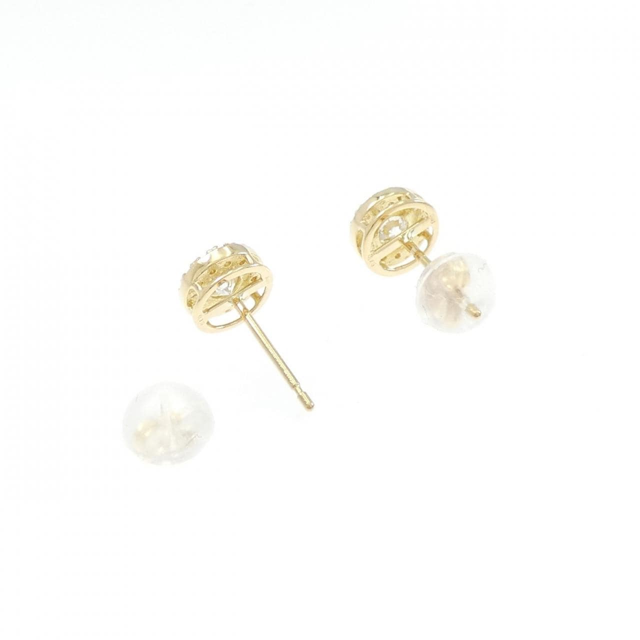 【リメイク】K18YG ダイヤモンド ピアス 0.30CT