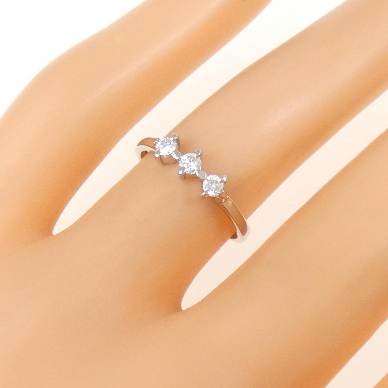 PT900 ダイヤモンド リング 0.153CT