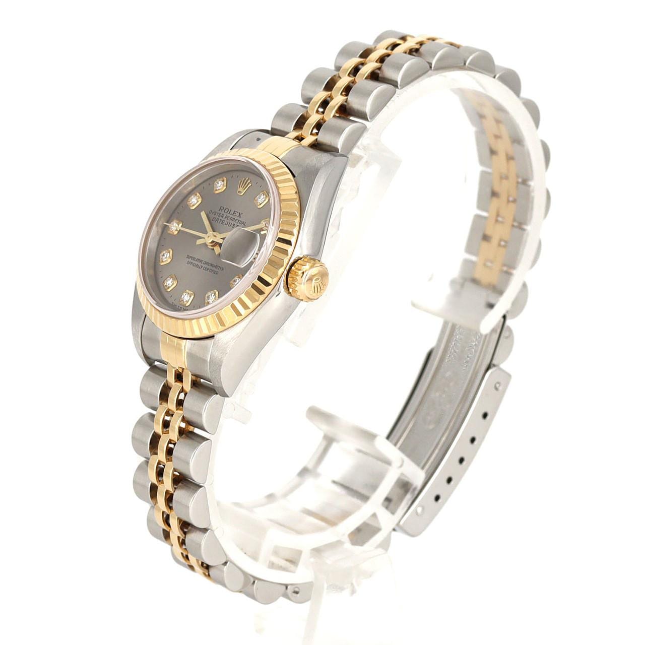 ロレックス デイトジャスト 79173G SSxYG 自動巻 P番