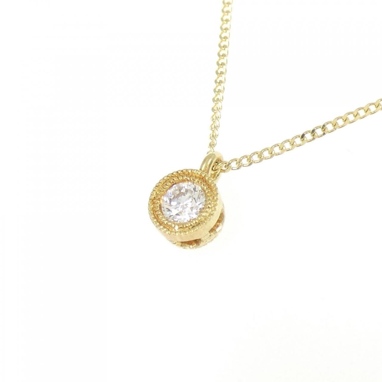 ハム ダイヤモンド ネックレス 0.10CT