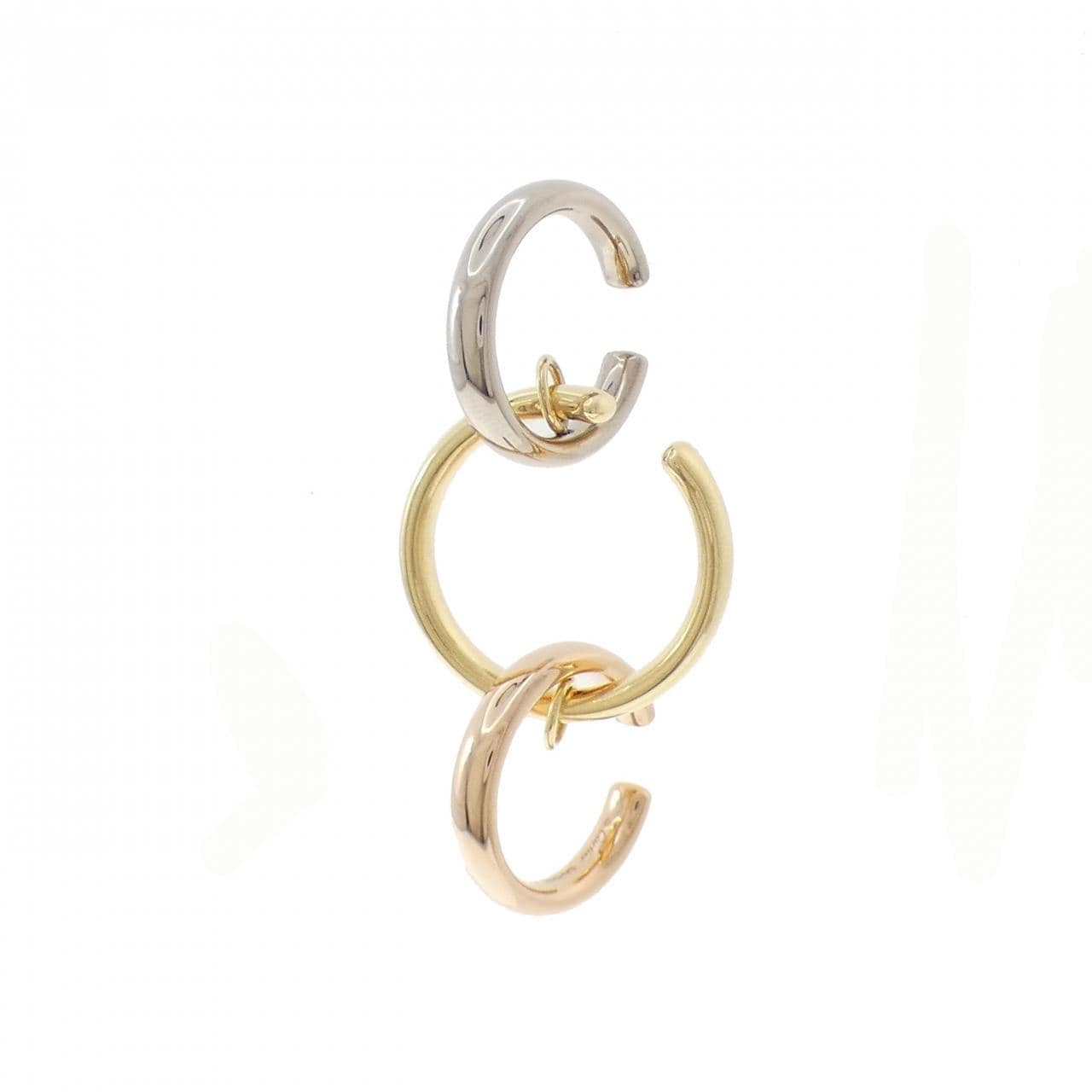 カルティエ トリニティ サカイ イヤリング 片耳