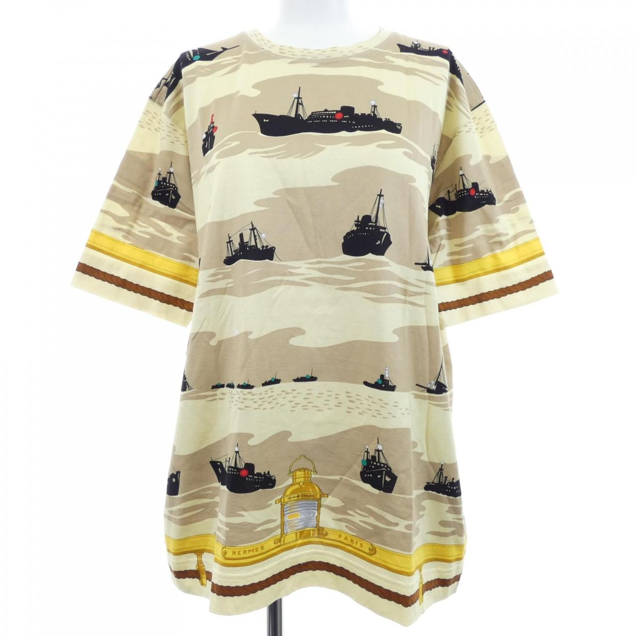 【ヴィンテージ】エルメス HERMES OUVRARD＆VILLARS Tシャツ