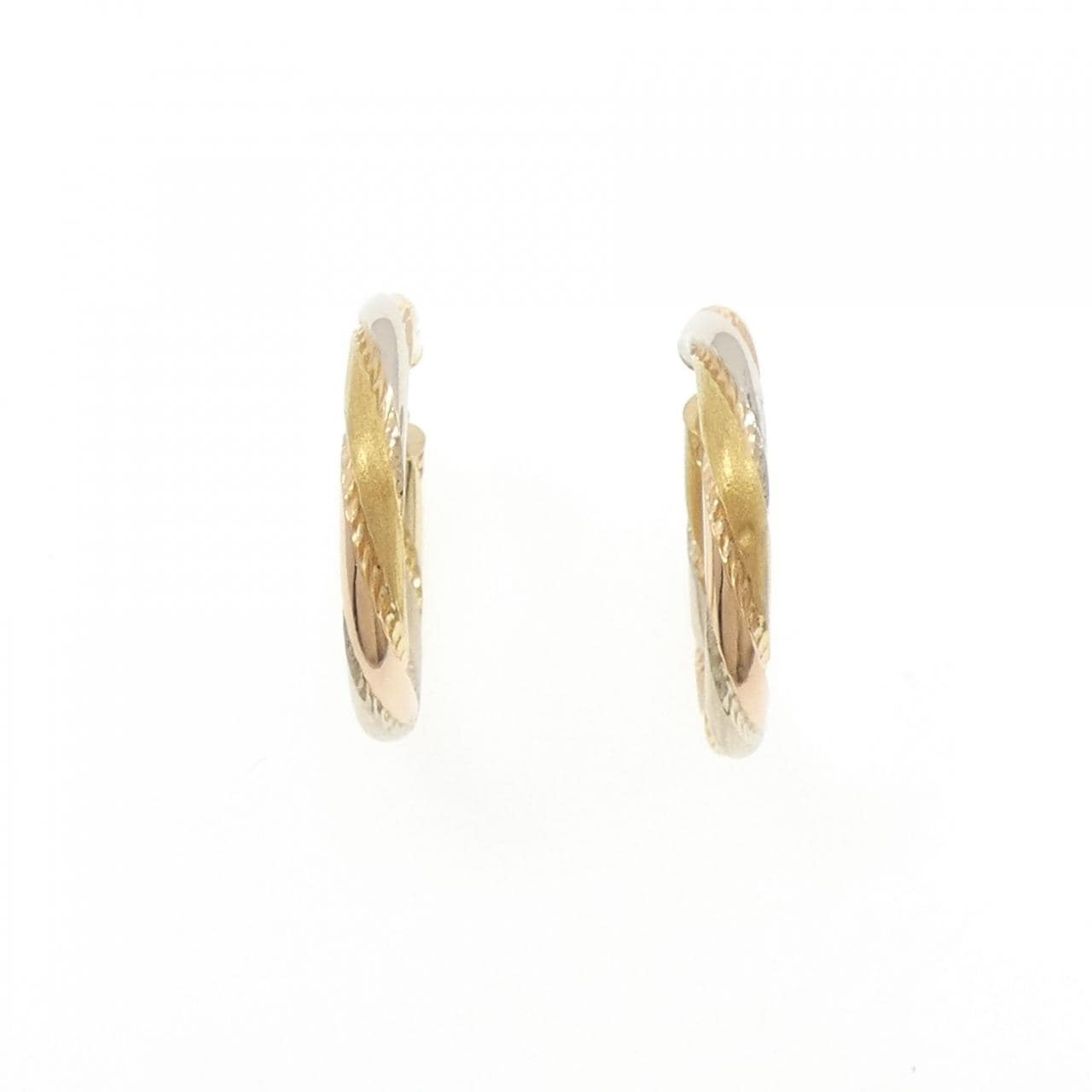 750スリーカラー ピアス