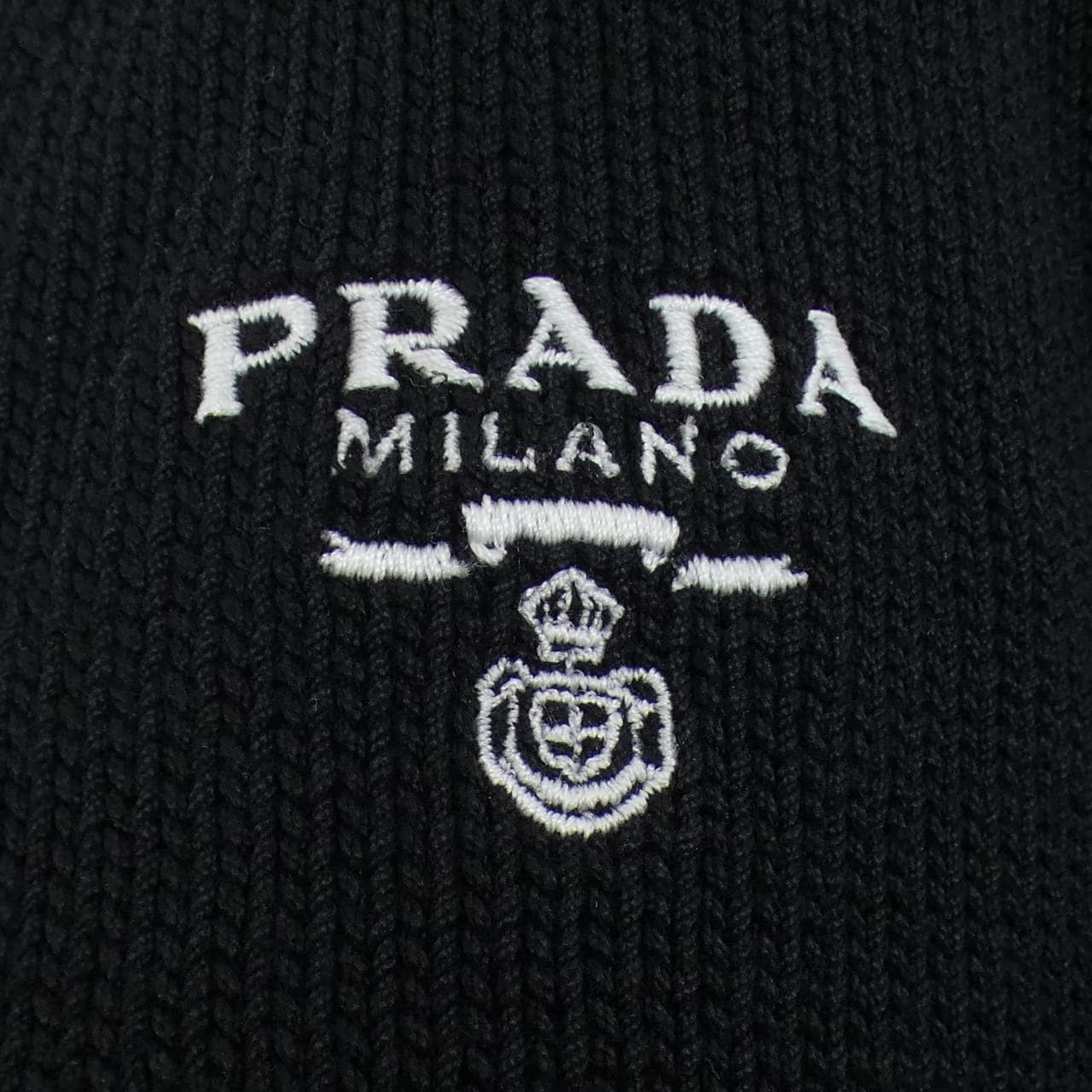 プラダ PRADA クロップド セミラグランショルダー P25I04 S211 1ZO5 カーディガン