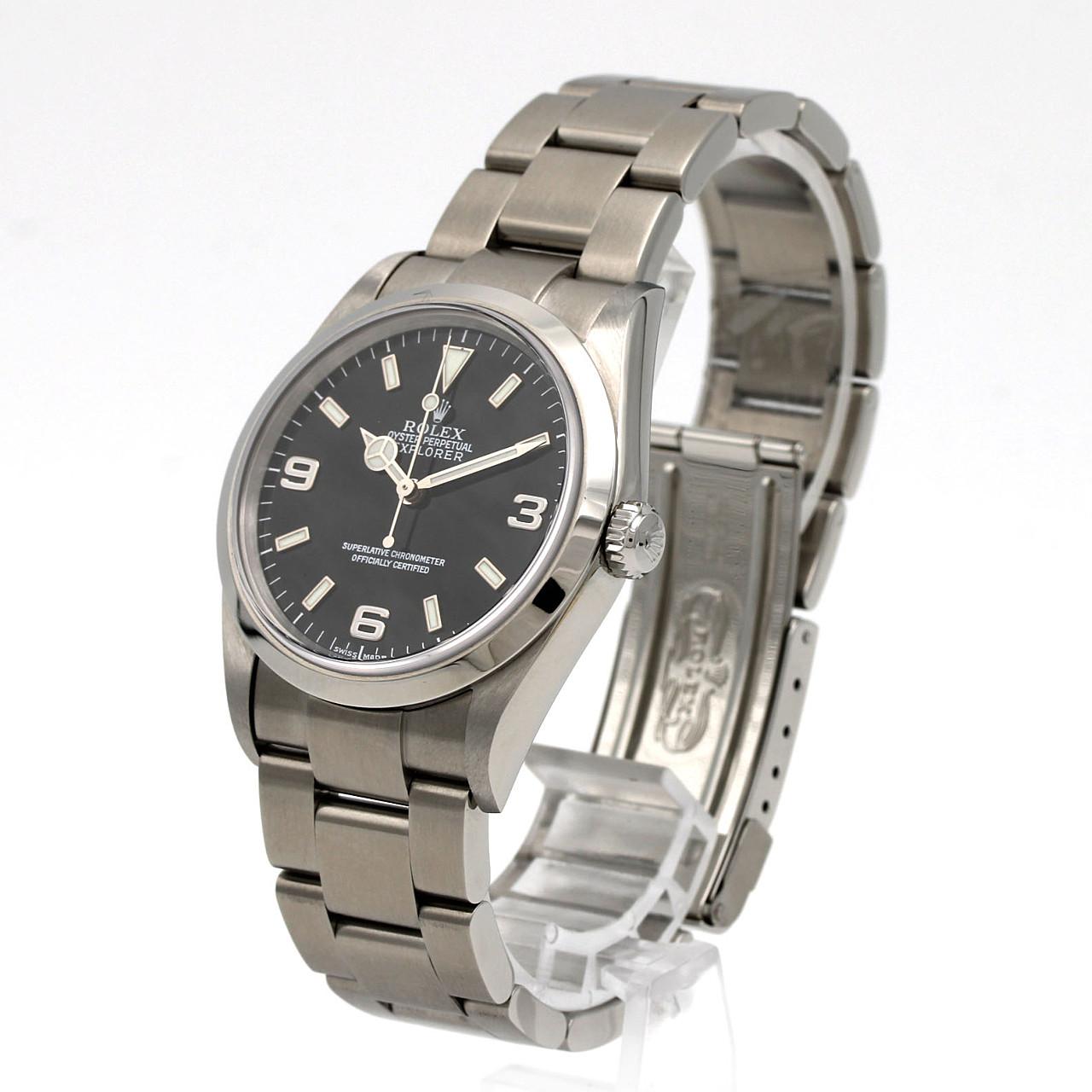 ロレックス エクスプローラーI 114270 SS 自動巻 K番