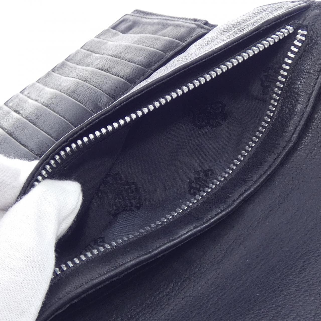 クロムハーツ CHROME HEARTS WAVE CROSS BTN　ウェーブ クロスボタン 2246 304 0501 0900 WALLET