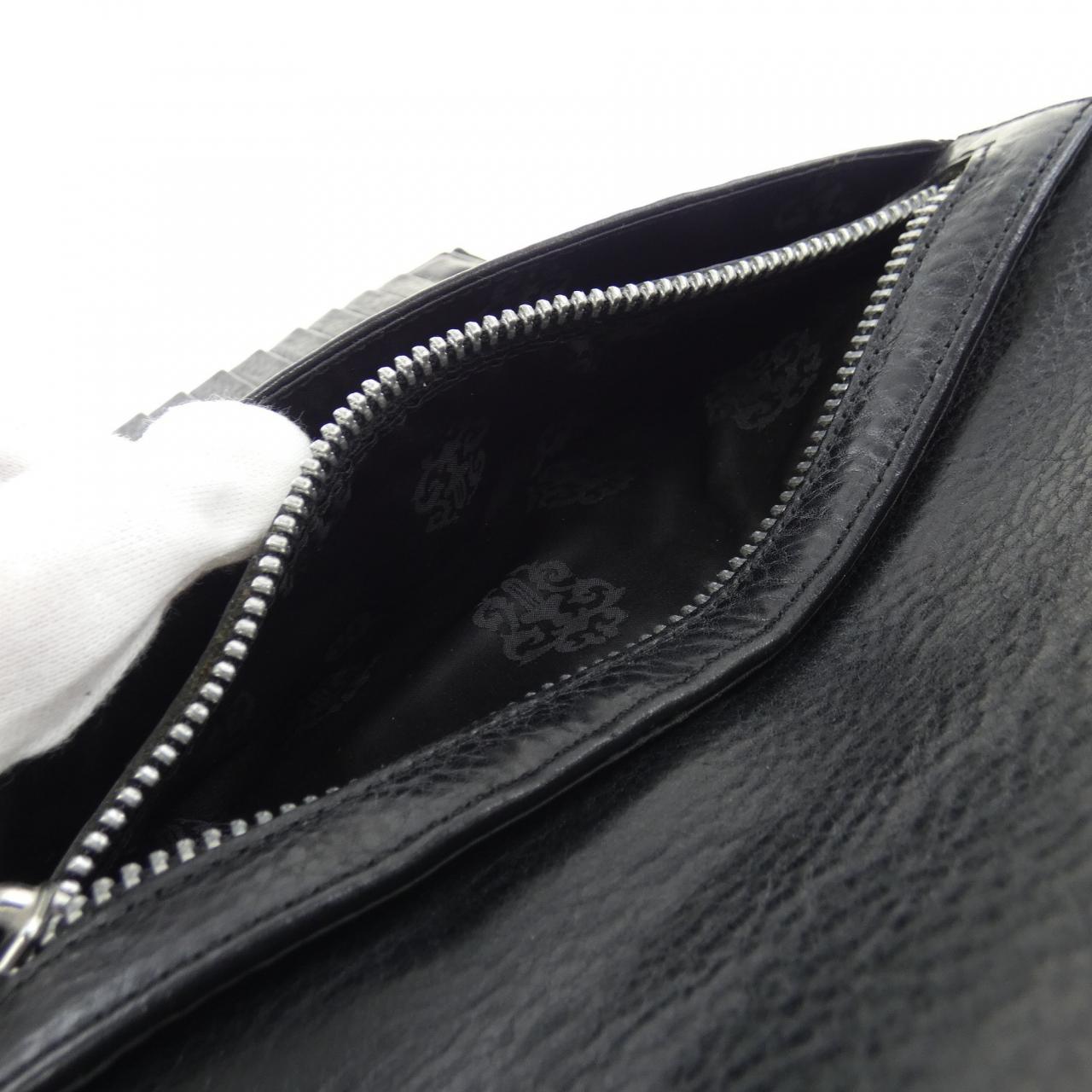 クロムハーツ CHROME HEARTS WAVE CROSS BTN　ウェーブ クロスボタン 2246 304 0501 0900 WALLET