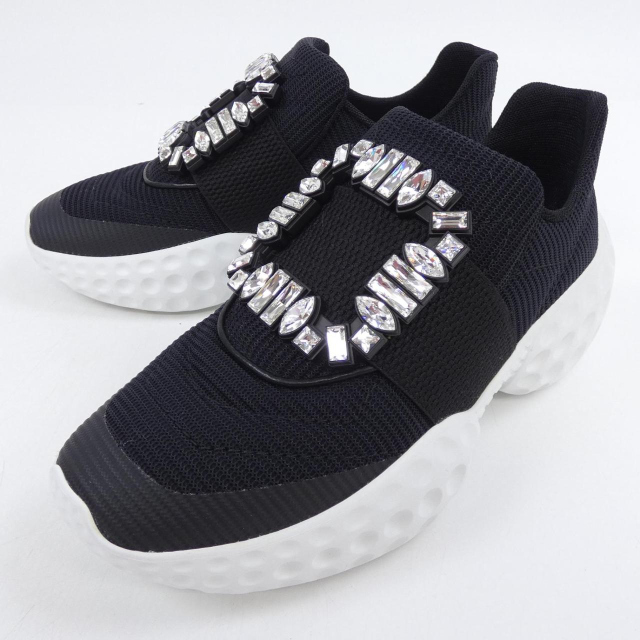 ロジェヴィヴィエ ROGER VIVIER ストラスバックル ヴィヴ ラン ライト スニーカー