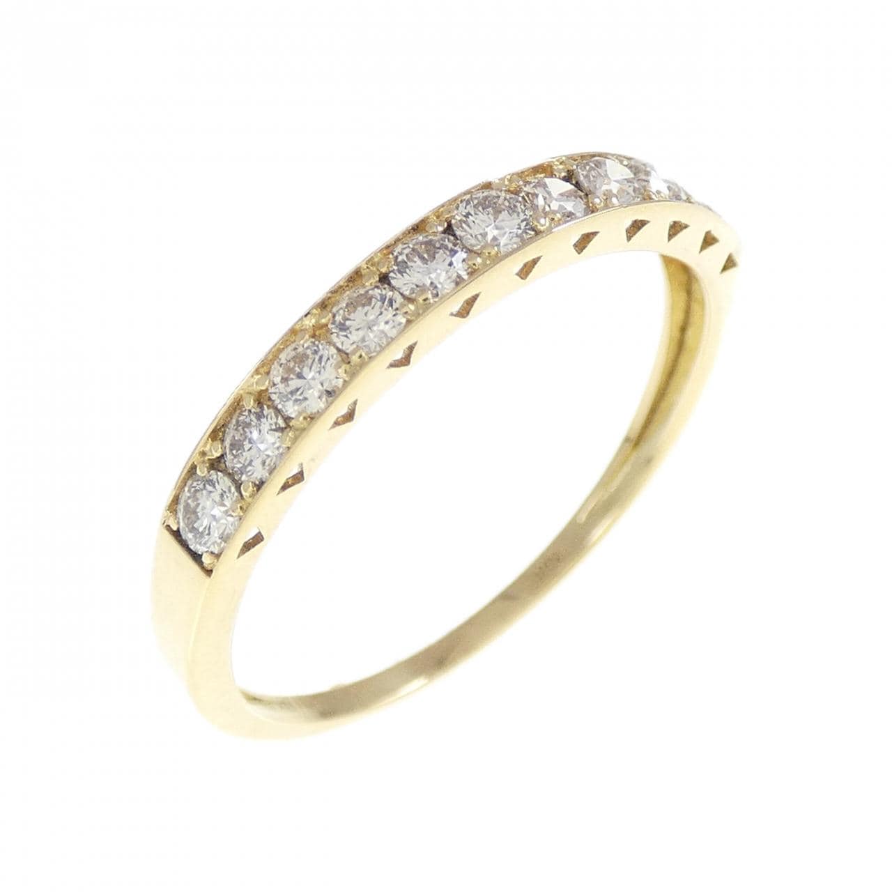K18YG ダイヤモンド リング 0.30CT