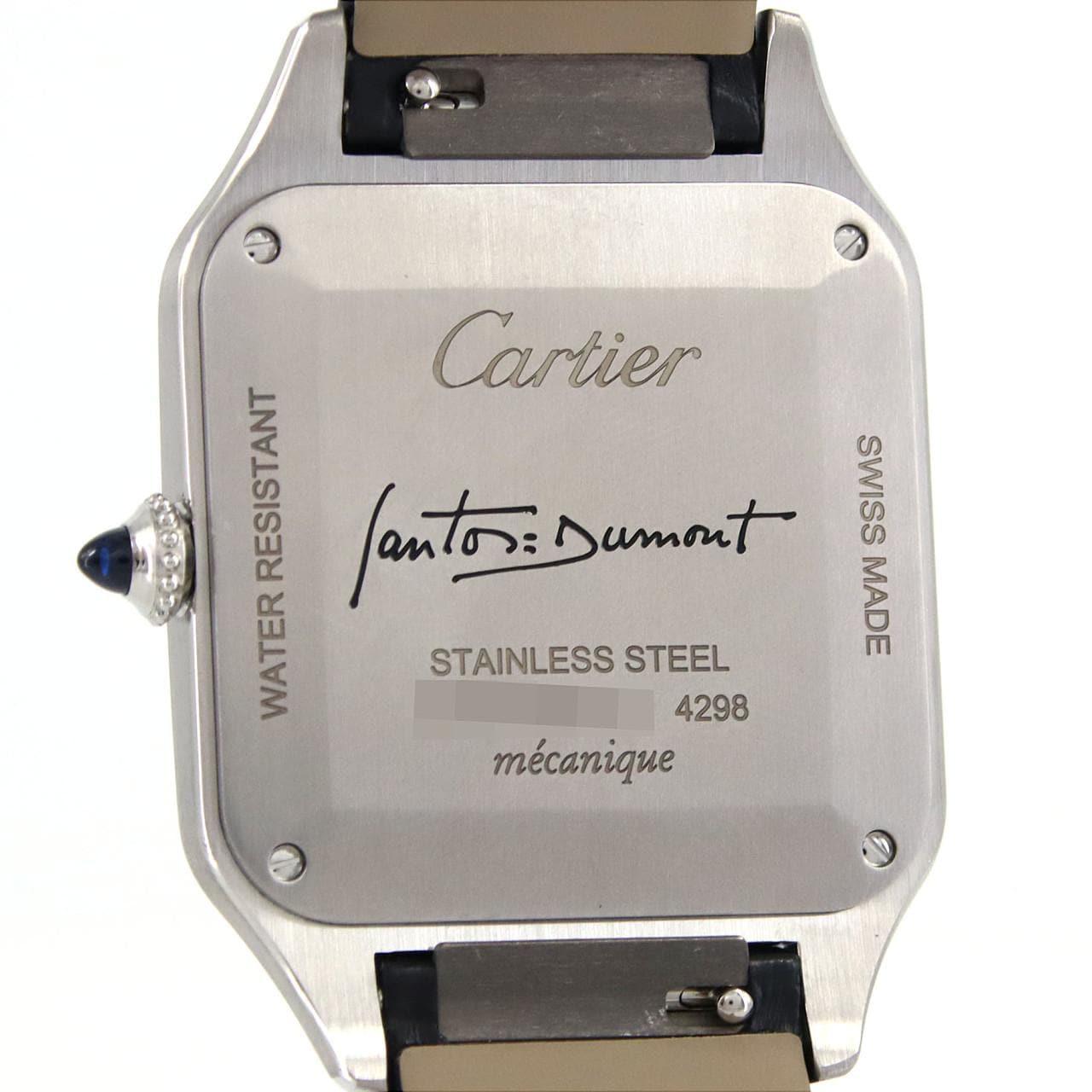 Cartier Santos Dumont LM WSSA0046 SS Manual Winding