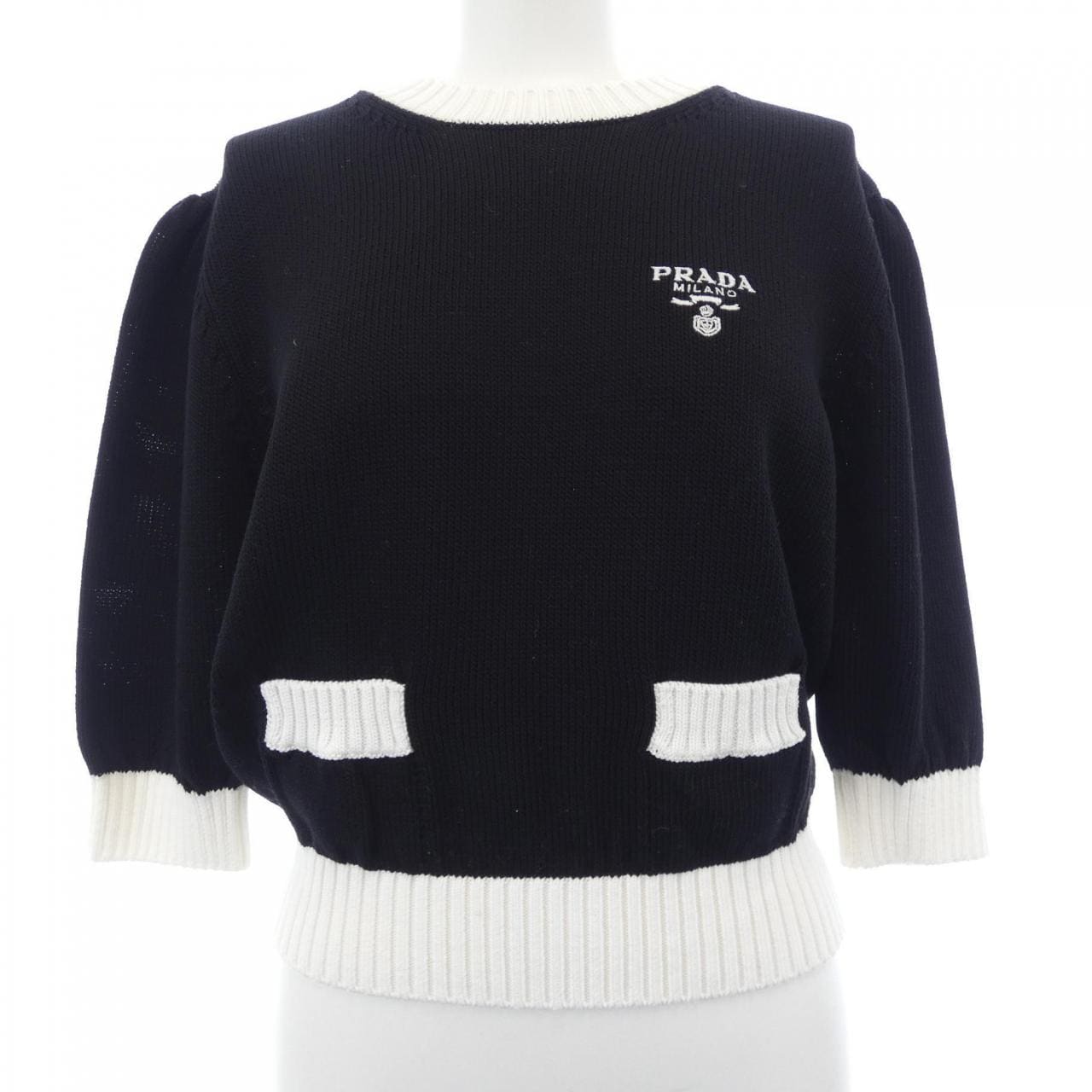 プラダ PRADA コットン クルーネック セーター P24I1R S212 1Z05 ニット