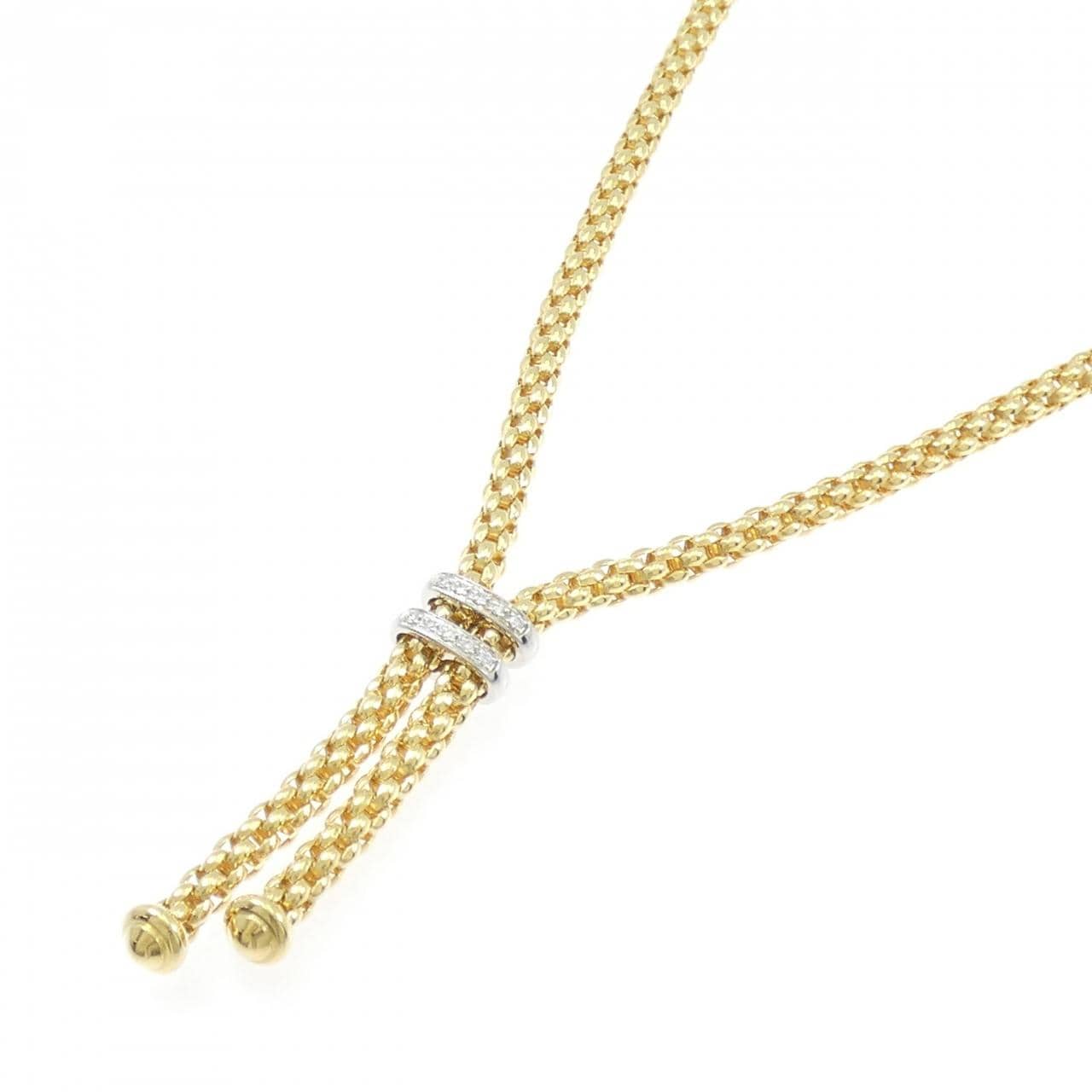 【新品】フォッペ マオリ ネックレス 0.09CT
