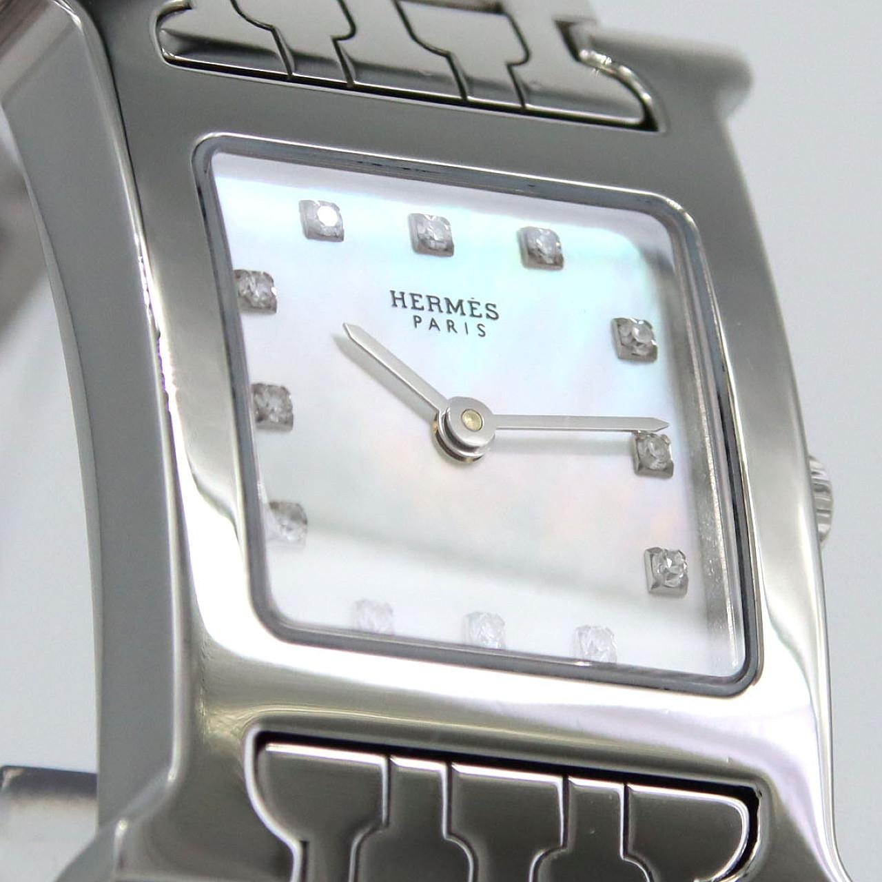 HERMES H Watch・12P HH1.210 SS Quartz