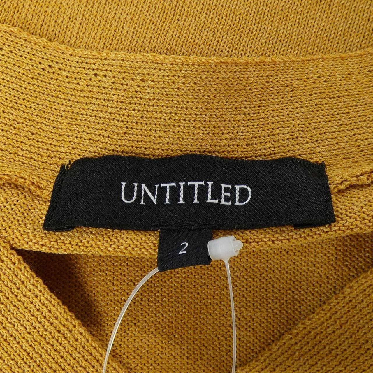 アンタイトル UNTITLED ニット