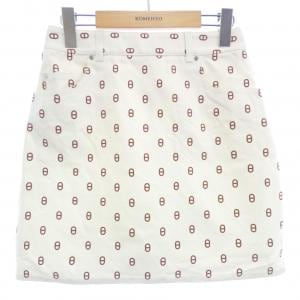 エルメス HERMES シェーヌ･ダンクル カルトゥッシュ クルー･ド･セル 4E0315D3 スカート