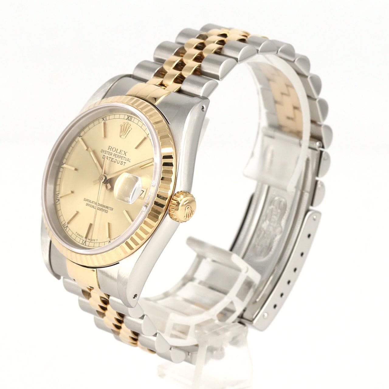 ロレックス デイトジャスト 16233 SSxYG 自動巻 L番