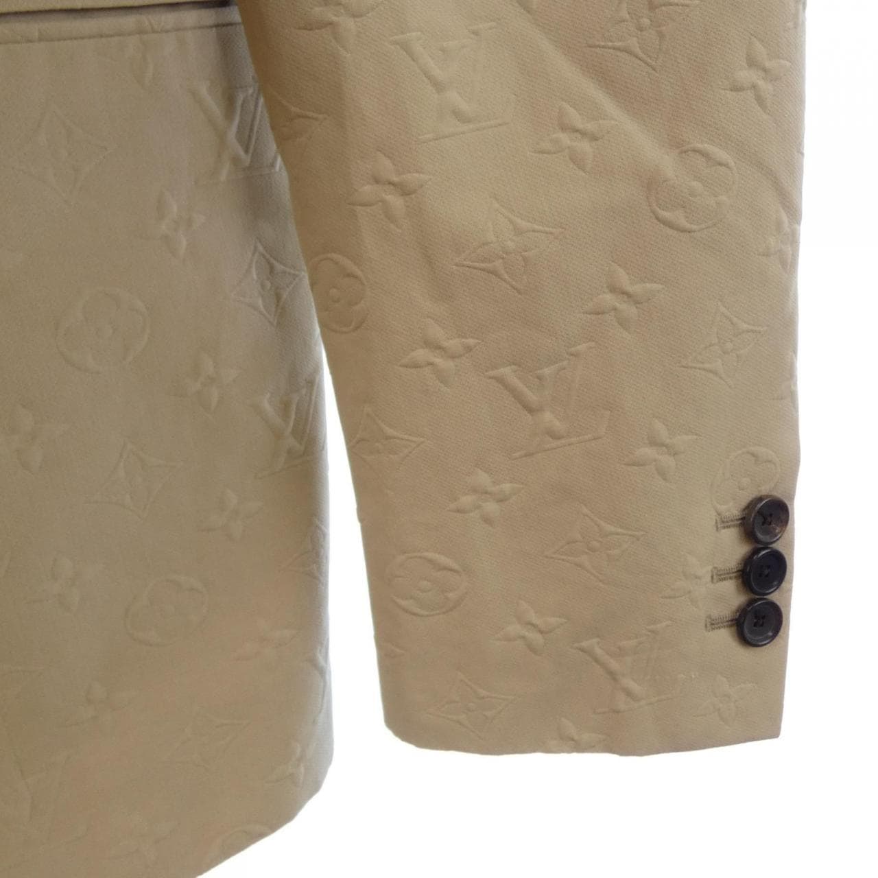 ルイヴィトン LOUIS VUITTON エンボスモノグラムシングルブレステッドジャケット HKJ42EZDC ジャケット