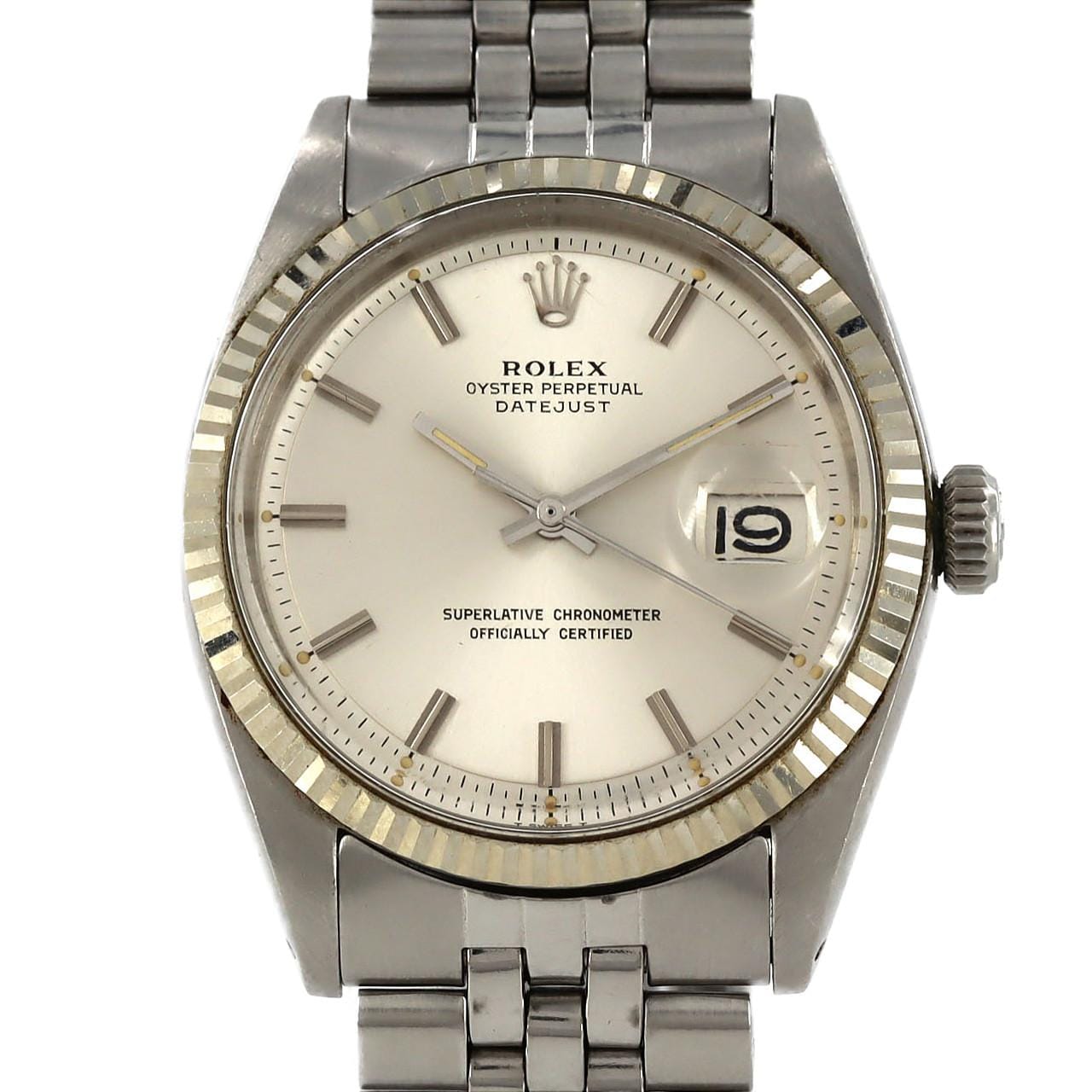 【ノーメンテナンス特価】ロレックス デイトジャスト 1601 SSxWG 自動巻 2番台