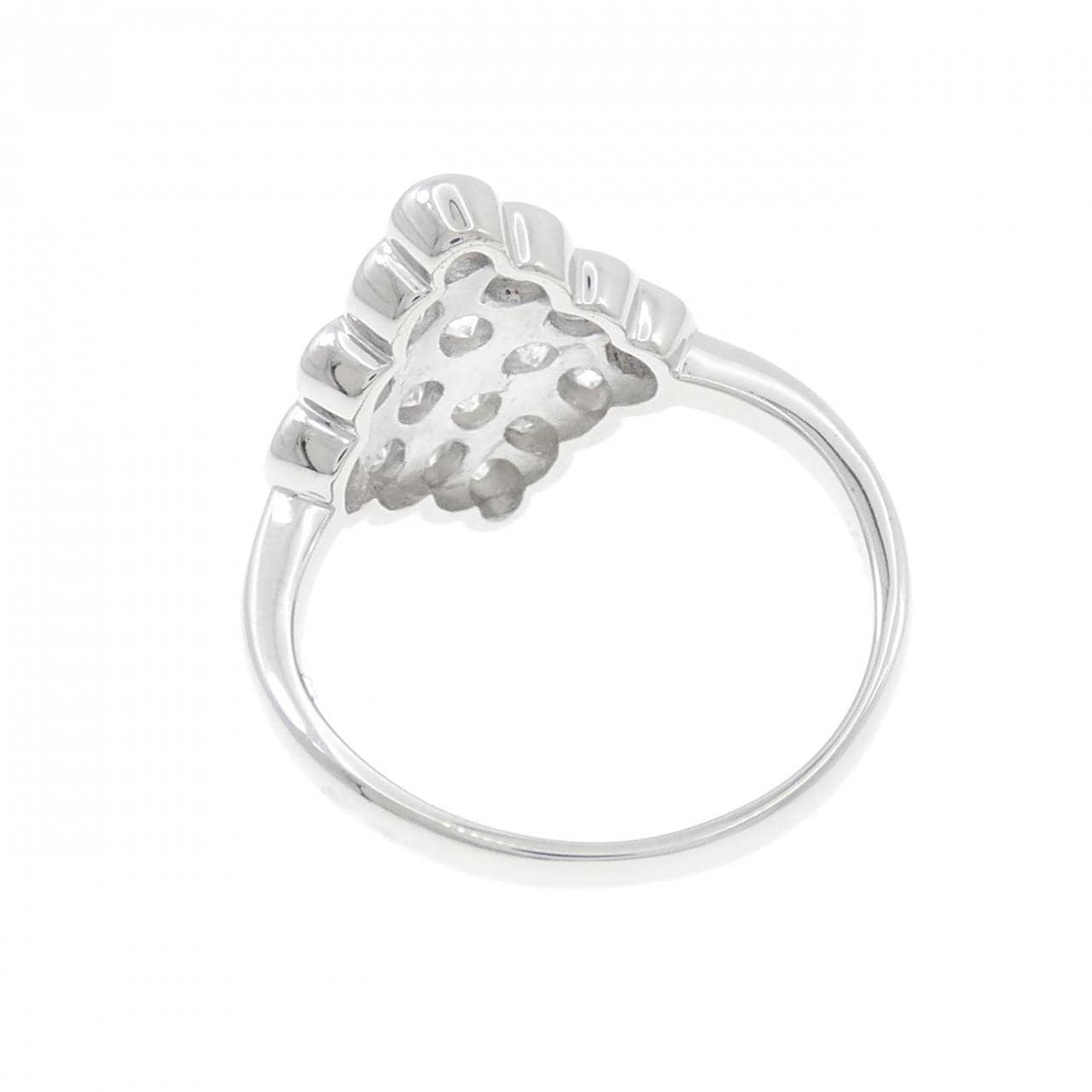 PT900 フラワー ダイヤモンド リング 1.00CT