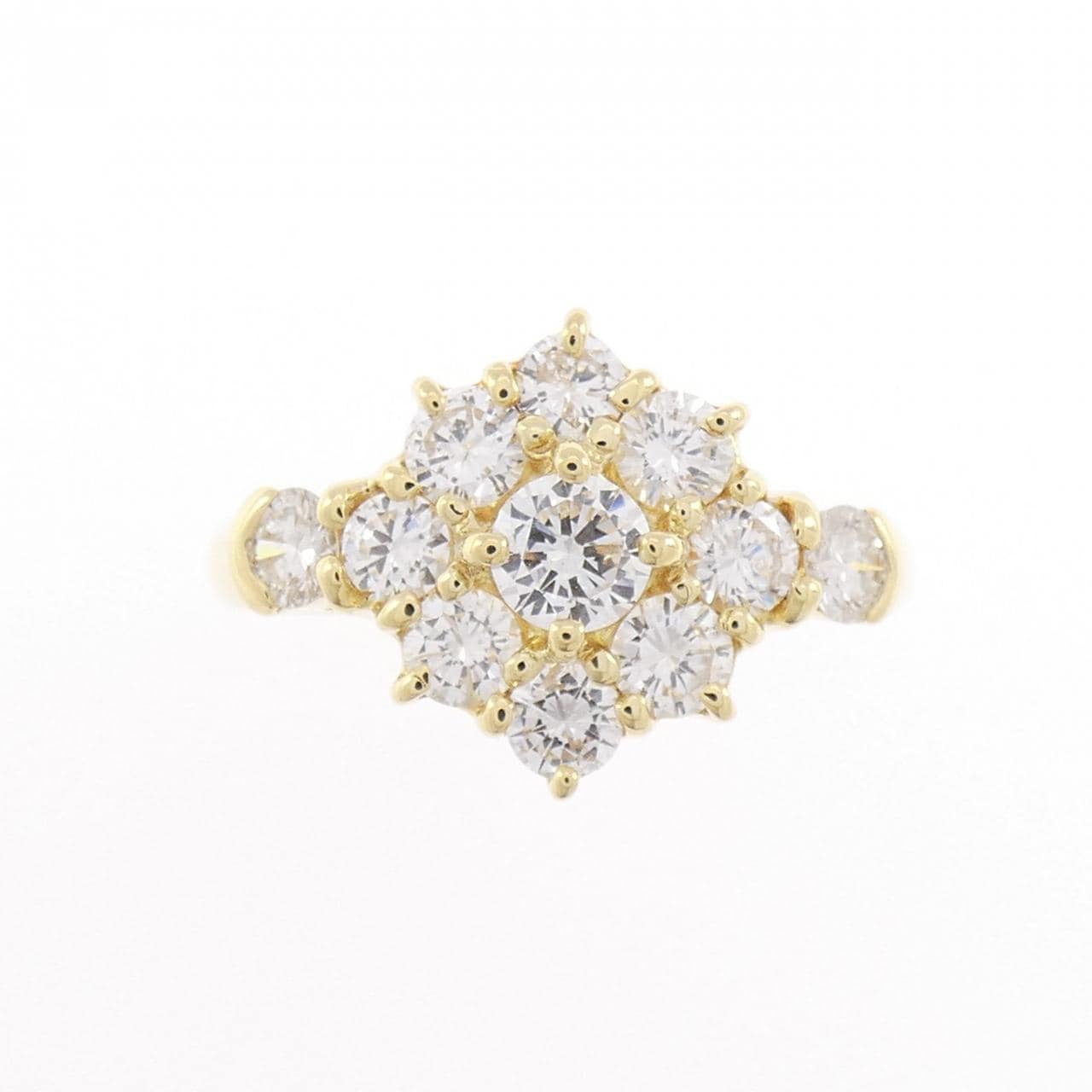 K18YG ダイヤモンド リング 1.02CT