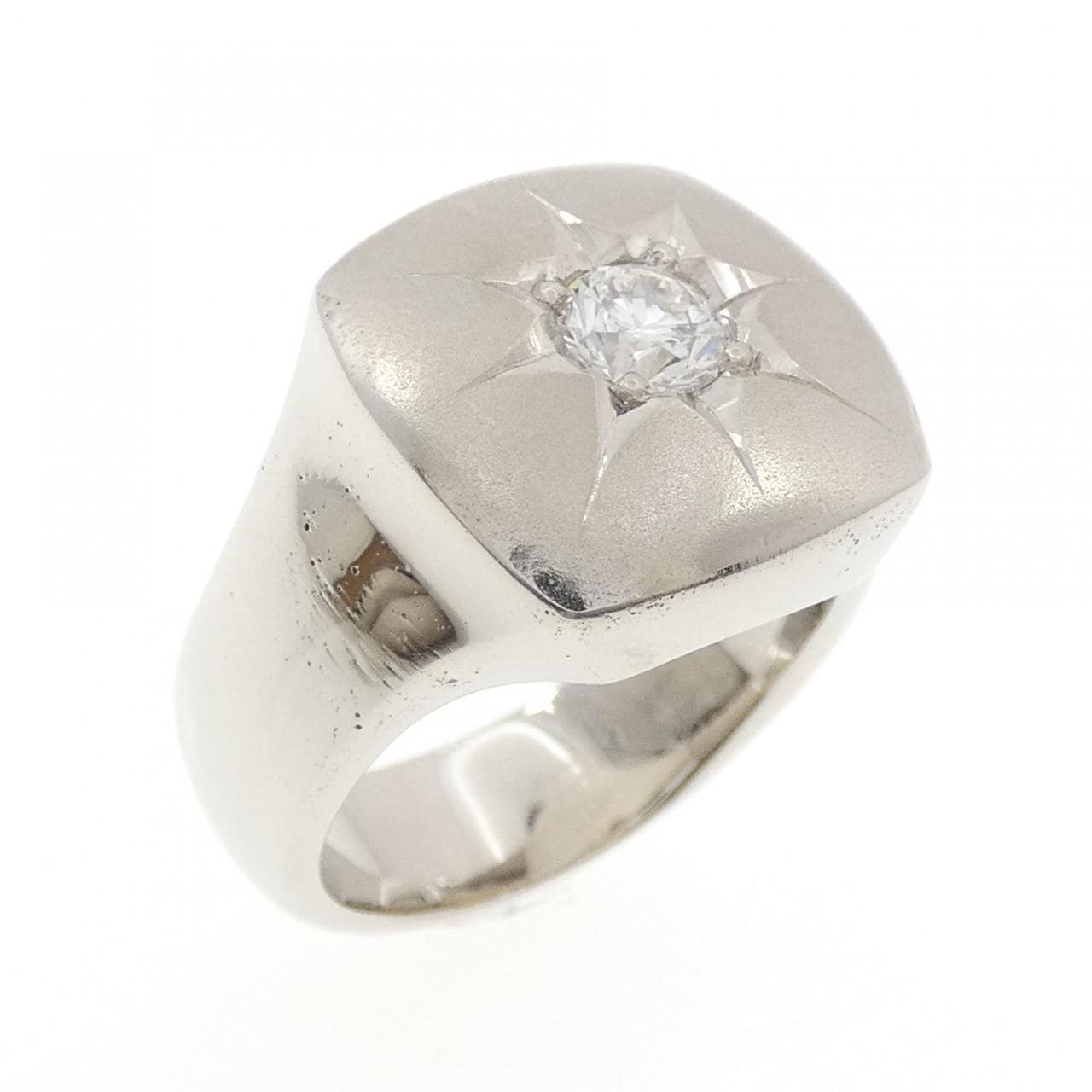 PT900 ダイヤモンド リング 0.542CT