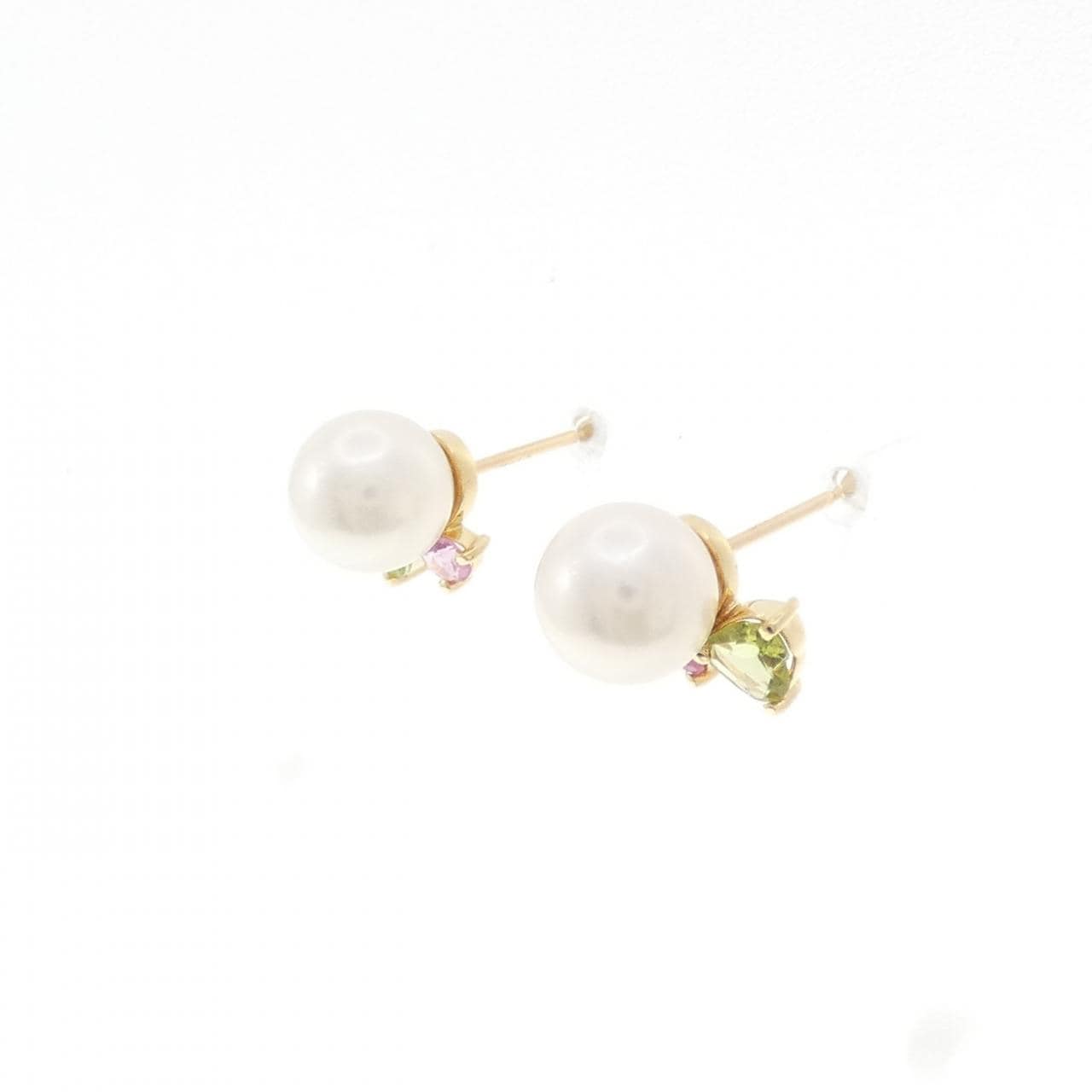 K18YG アコヤパール ピアス 7.1mm