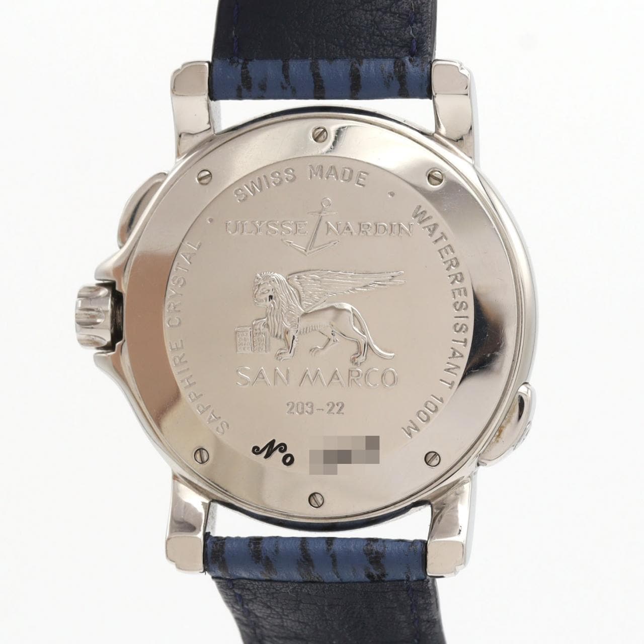 【ノーメンテナンス還元価格】ユリス･ナルダン サンマルコ GMT± 203-22 SS 自動巻