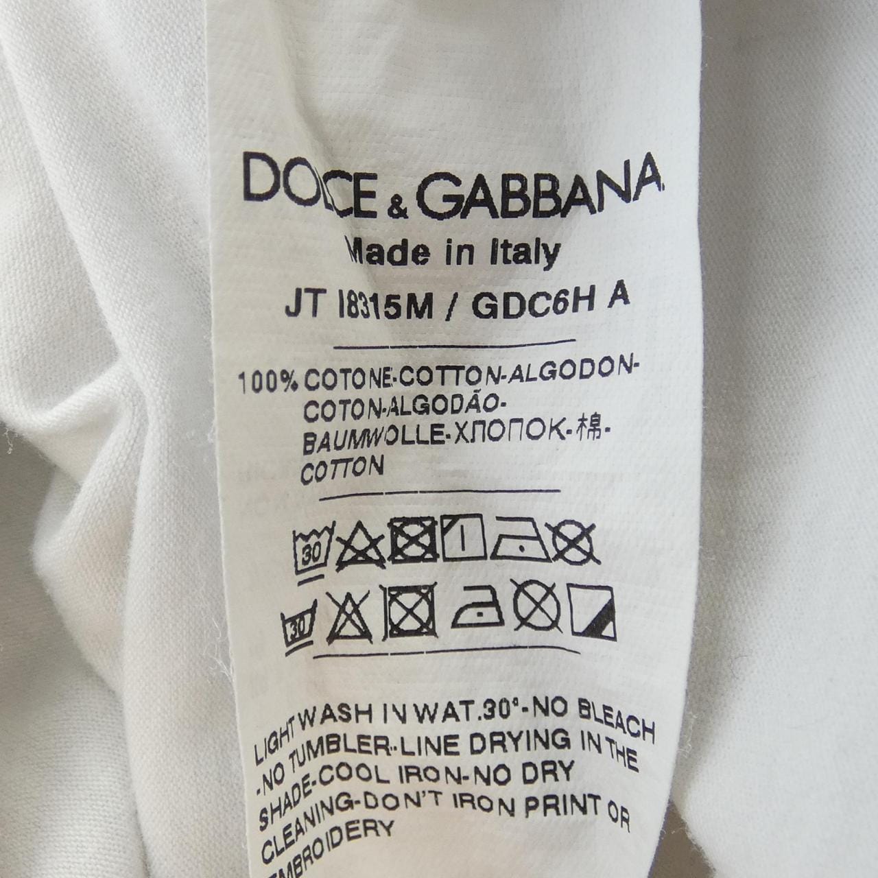 ドルチェアンドガッバーナ DOLCE&GABBANA Tシャツ