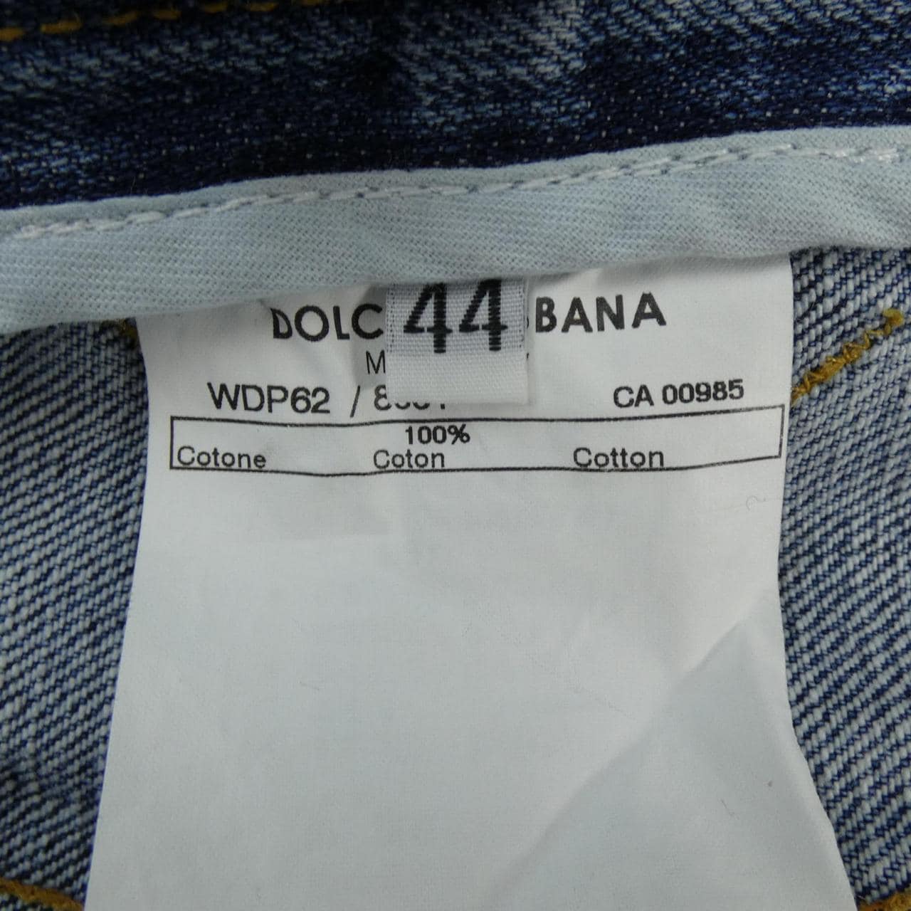 ドルチェアンドガッバーナ DOLCE&GABBANA WDP62 ジーンズ