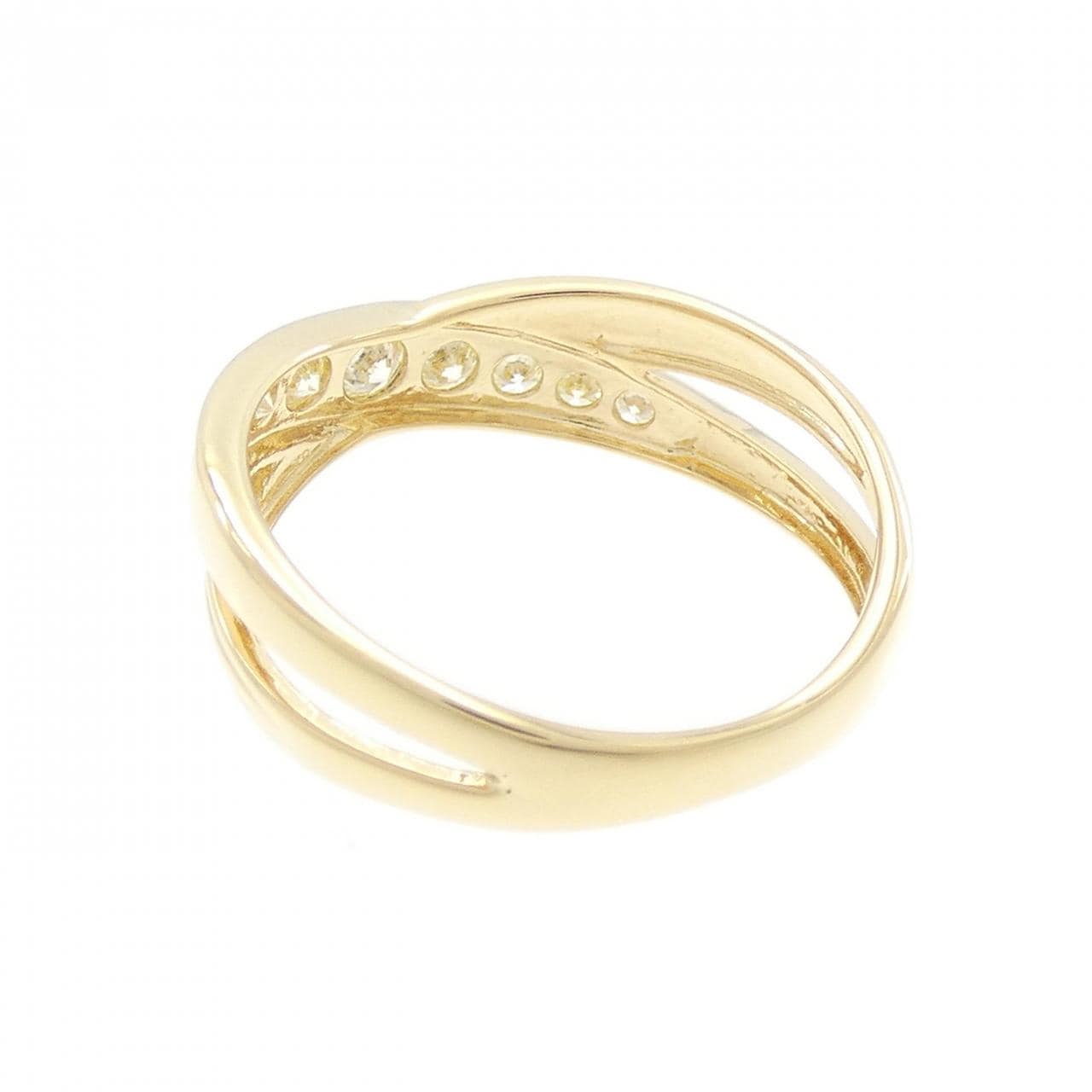 K18YG ダイヤモンド リング 0.31CT