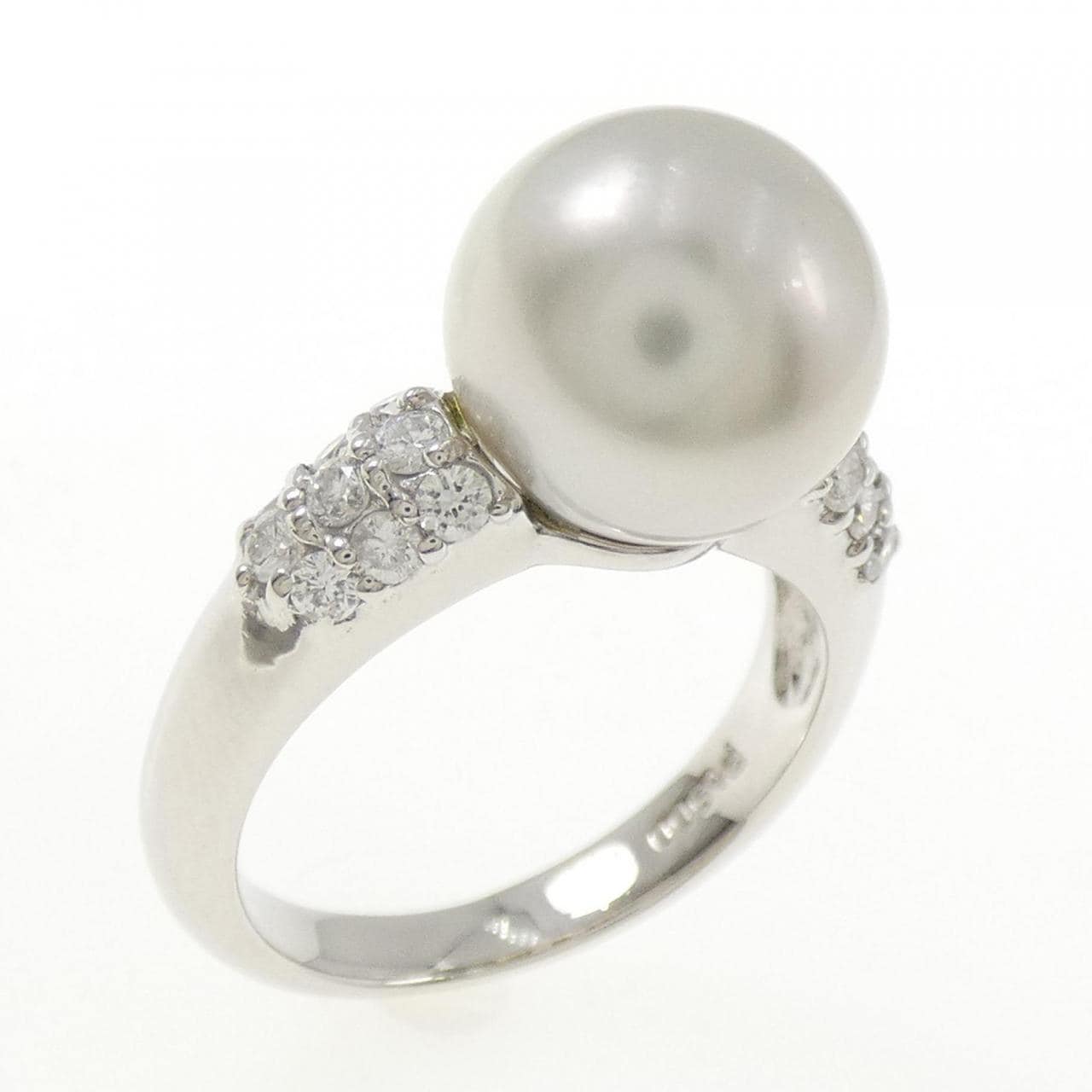 PT900 白蝶パール リング 10.4mm