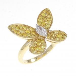 グラフ パヴェバタフライ リング