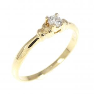 K18YG ダイヤモンド リング 0.08CT