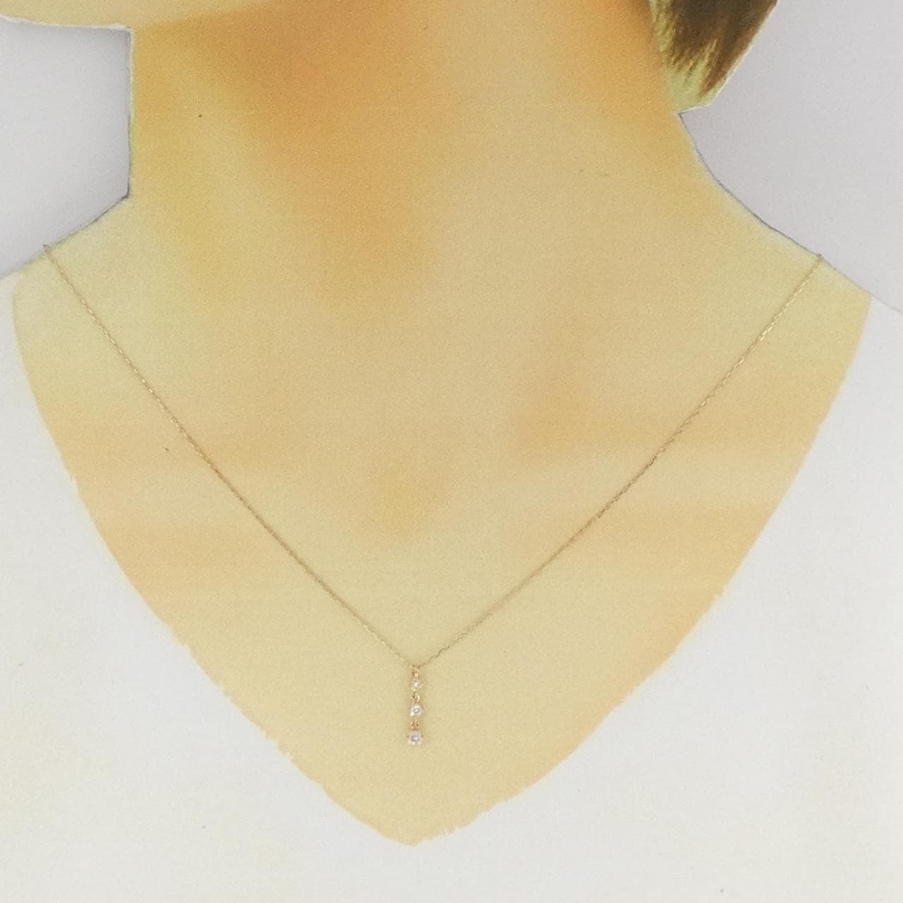 4゜C ダイヤモンド ネックレス