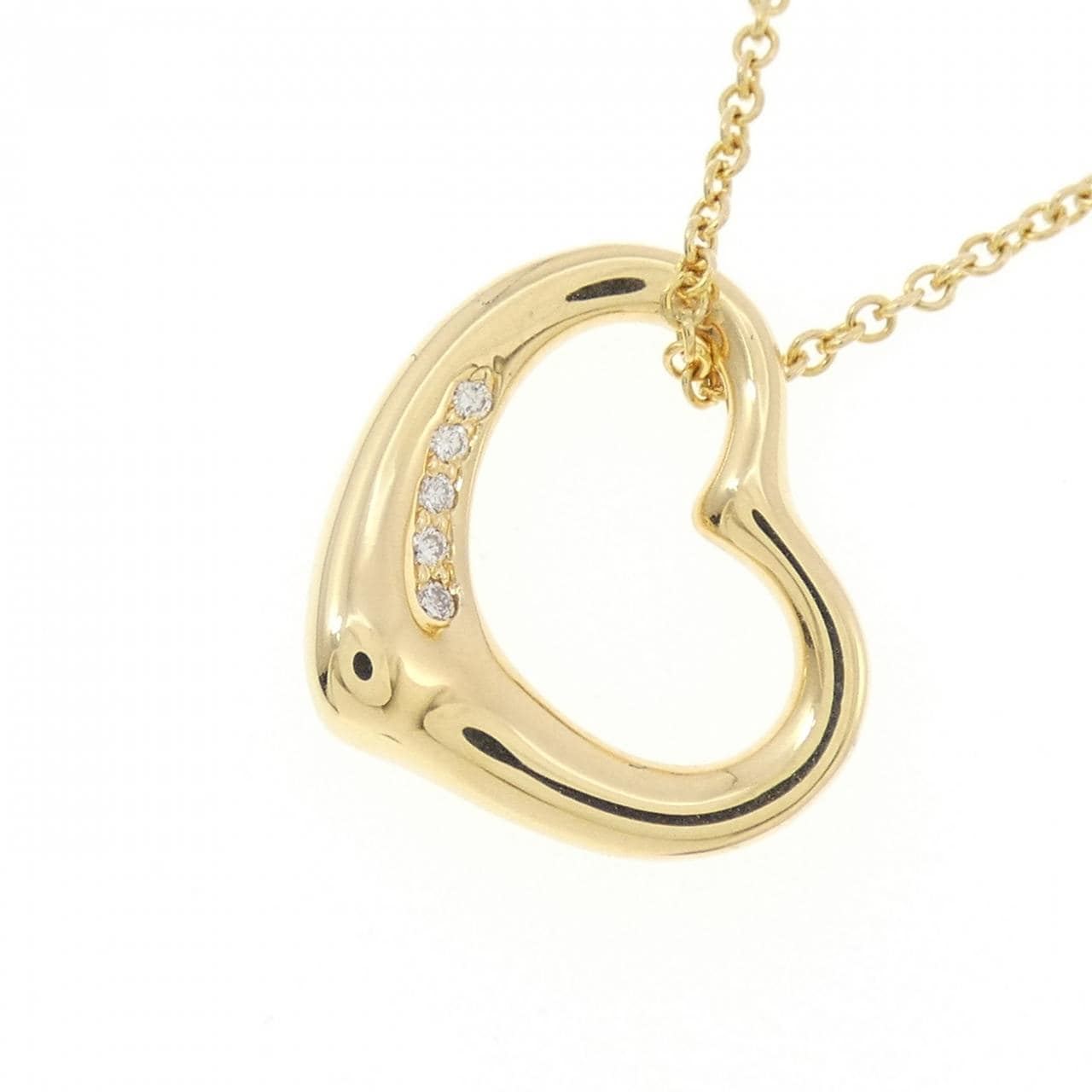 ティファニー オープンハート ネックレス