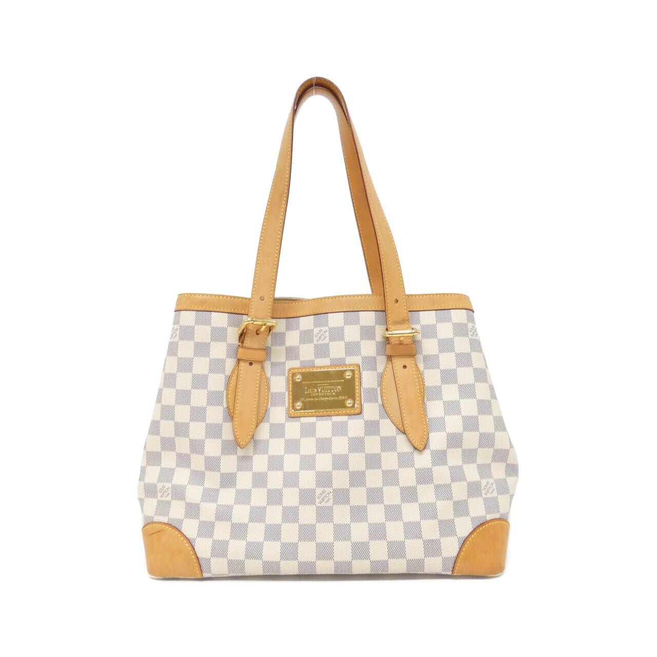 LOUIS VUITTON Damier Azur Hampstead 中号包 N51206