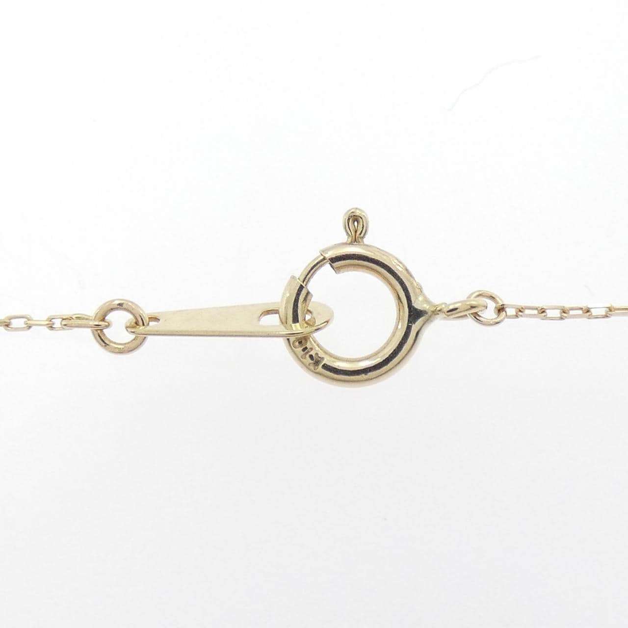 【新品】K10YG カイヤナイト ネックレス